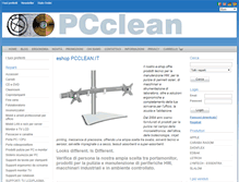 Tablet Screenshot of lnx.pcclean.it